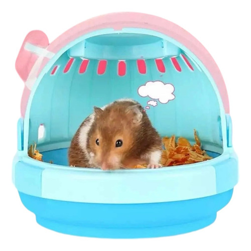 Jaula Transportador Para Hamster Caja Jaula Viaje, Paseo