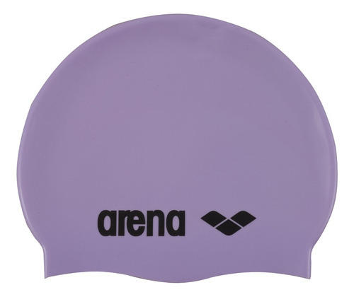 Gorra De Entrenamiento Arena Classic Silicone Color Lila Diseño De La Tela Liso Talla Uni