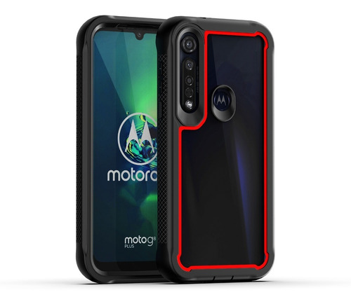 Funda Bumper Motorola G8 Plus Spacial Colors Mica 10d