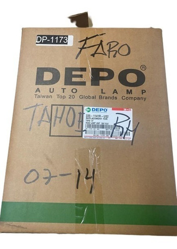Faro Chevrolet Tahoe 2007 - 2014 Derecho Depo Foto 3