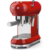 Cafetera Espresso Smeg Ecf01rdus, Talla Única, Roja