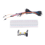 Breadboard Kit Electric 830 Puntos De Amarre Para Principian