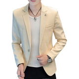 Blazer Traje Saco Slim Estilo Coreano Para Caballeros