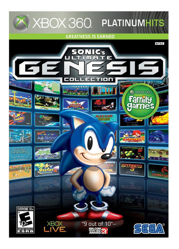 Sonic's Ultimate Genesis Collection - Xbox 360