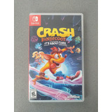 Crash Bandicoot 4 It's About Time Físico Nintendo Switch 