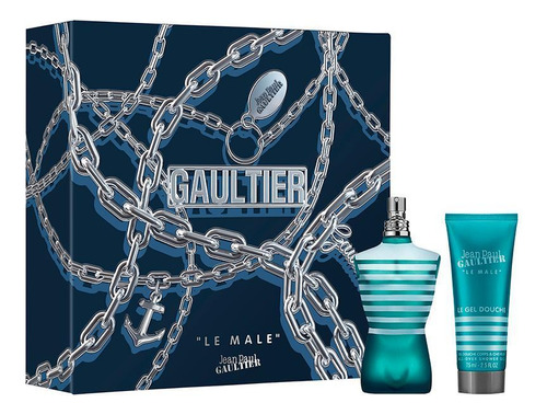 Kit Jean Paul Gaultier Le Male Edt Perf Masc 75ml E Gel