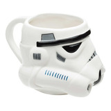 Taza Cafe Star Wars Trooper 3d Tarro Ceramica 300ml