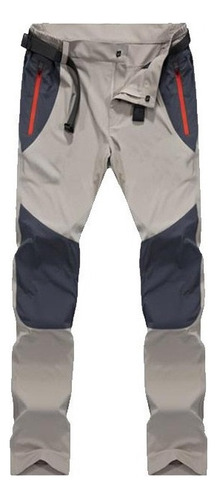 Quick-drying Pants Men's Color Matching Hiking Trousers .