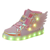 Zapatos Infantiles Con Alas De Colores Brillantes