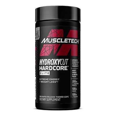 Suplemento en 100 cápsulas MuscleTech HARDCORE ELITE Quemador de Hydroxycut | MercadoLibre