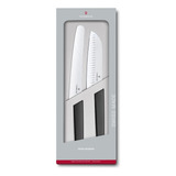 Victorinox Juego De Cuchillos Swiss Modern, 2 Piezas Color Negro