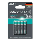 Pilas Aaa Alcalinas Powerone Longlife Blister X8 Unidades