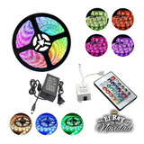 Tira Luces Led Rgb 5050 Control Remoto 16 Colores Tik Tok 5m