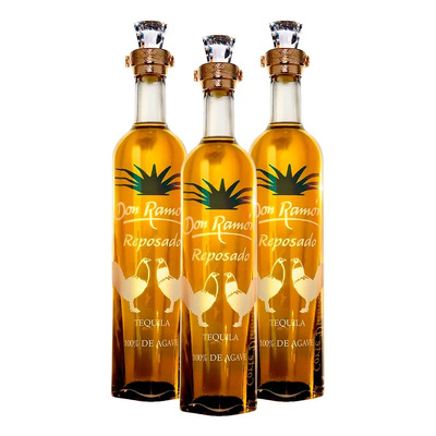 Pack De 3 Tequila Don Ramón Punta Diamante Reposado 750ml | Envío gratis