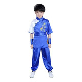 Kids Kungfu Wushu Tai Chi Uniform Shaolin Shirt Art Pant Set