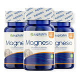 Pack 3 Magnesio 400mg 60 Comprimidos - Suplalim