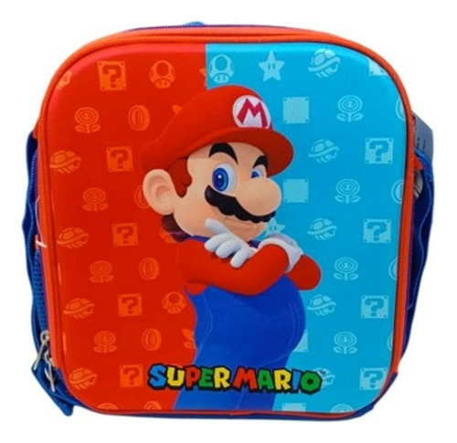 Lonchera Escolar Mario Bros Dulp Mb66079-9