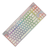 Teclado Gamer Bluetooth Redragon Horus K621 Tkl Blanco Rgb