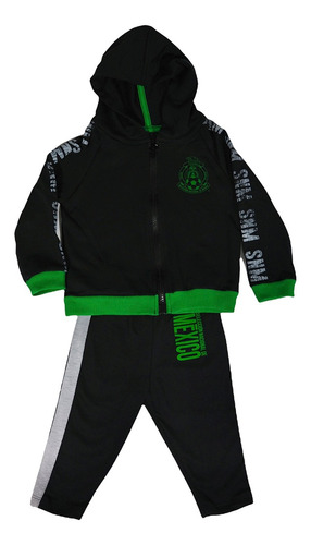 Conjunto Pants Sudadera Bebé Niño Selección Nacional México