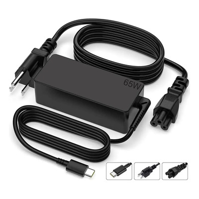 65w Cargador Usb Tipo C Para Lenovo Laptop 20v 3.25a para Lenovo T480 T480S C930 C940 100e 300e 500e 20v-3.25a Con Cable de Salida de DC 1.8metros Y Cable de Entrada de AC 1 metros | MercadoLibre