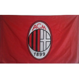Bandera Milan Acm (tamaño 90cmx150cm) Doble Faz Polyester