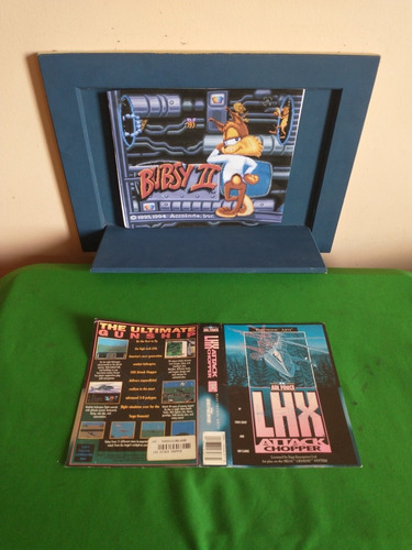 Sega Genesis Air Force Lhx Attack Chopper Encarte Original