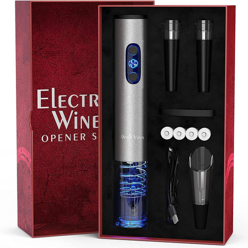 Electric Wine Or Set With Charger And Batteries Gift Se...