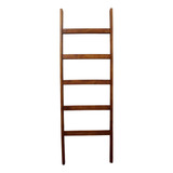 Perchero Escalera Ancho Color Caoba Mahogany Blanket Ladder