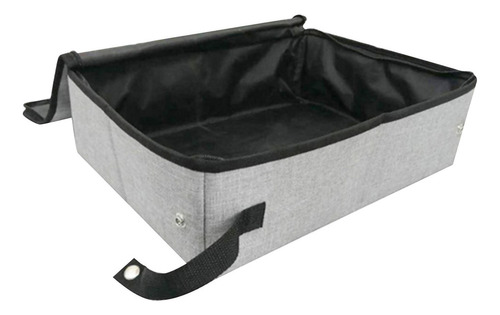 Caja De Arena Portátil Para Gatos Con Tapa