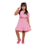 Conjunto Ciganinha Infantil Mullet  Sereia Menina Fresquinho