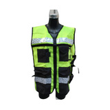 Chaleco Rescatista High Visibility Jyrsa Sr-2080amcr