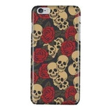 Funda Celular Calaveras Y Rosas Disp Para Toda Marca De Ce *