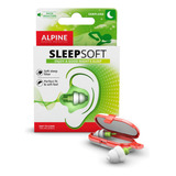 Alpine Sleepsoft Tapones - Bloquea Los Ronquidos Y Mejora El