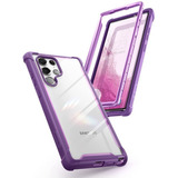 Funda Transparente Y Resistente I-blason Ares Series Para Samsung S22 Ultra Color Purple