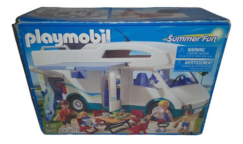 Playmobil 6671 Summer Fun Set Camper Verano Divertido