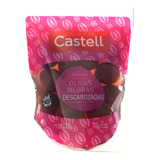 Aceituna Negra Descarozada Castell 16x70gr Doypack Mayorista