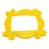 Marco Cuadro 3d Amarillo Friends Puerta 26*21cm (grande)