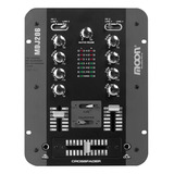 Consola Mixer Moon Mdj 206 Dj Stereo 2 Canales 5 Entrada