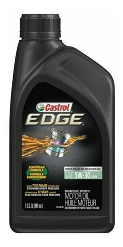 Aceite Castrol Edge 5w30 Fórmula Europea Botella 946ml