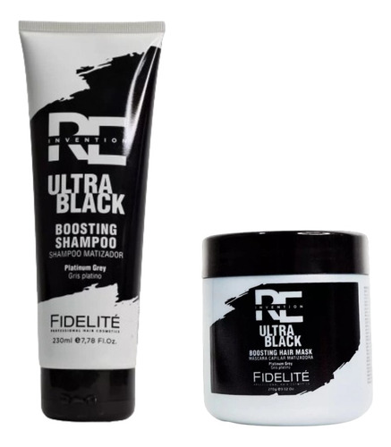 Kit Fidelite | Re Invention | Shampoo Y Mascara Ultra Black
