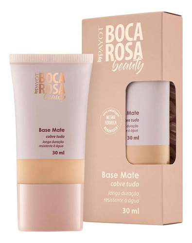 Base Mate Cobre Tudo Antonia Nº 4 30ml - Boca Rosa