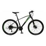 Bicicleta Aktive Dakar Marco Aluminio Rin 27.5 Negra/verde Color Negro Tamaño Del Marco M