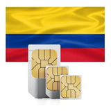 Chip Internacional Colômbia - Franquia Internet 8gb -30 Dias