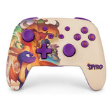 Control Joystick Inalámbrico Nintendo Switch Spyro Color Violeta