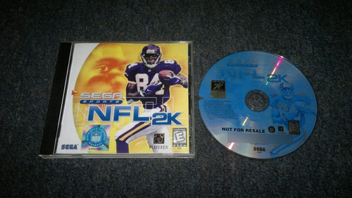 Nfl 2k Original Completo Para Sega Dreamcast,checalo