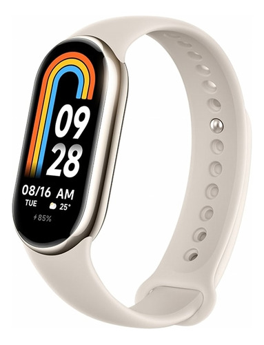 Relógio Smartband Xiaomi Mi Band 8 Global Amoled 5atm Gold