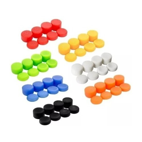 Gomitas - Grip - Para Joystick Ps3 Ps4 Ps5 Xbox Pack 8 En 1