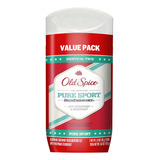 Desodorante En Barra Blanca Old Spice De 85 Gms  2 Pack 