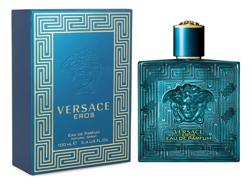 Versace Eros Eau De Parfum 100ml Para Hombre Spray Original