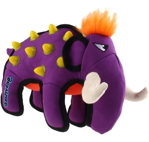 Peluche Para Perro Duraspikes Elefante Morado Gigwi